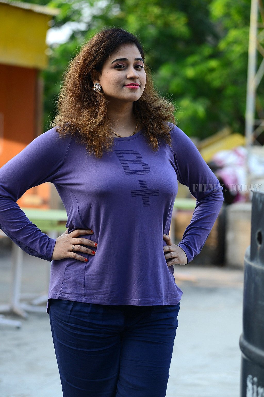 Actress Jayathi Photoshoot during Lachhi 3rd Song Launch at BIG FM | Picture 1542949