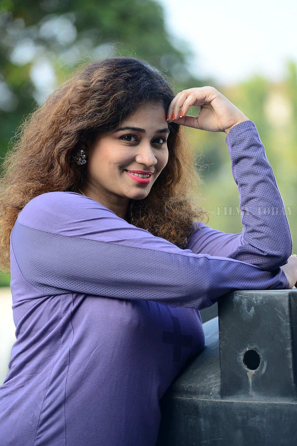 Actress Jayathi Photoshoot during Lachhi 3rd Song Launch at BIG FM | Picture 1542939