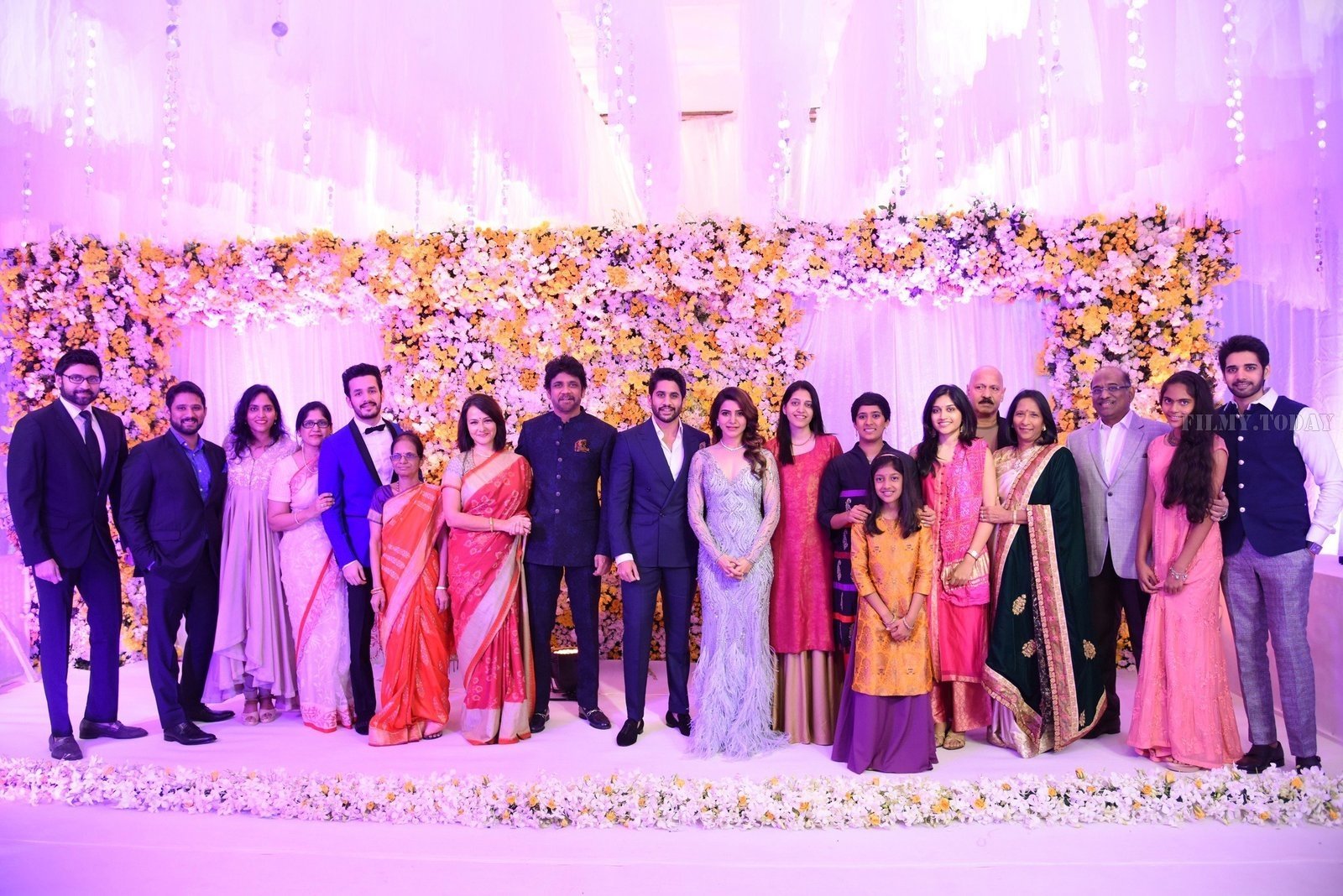 Naga Chaitanya and Samantha Wedding Reception Photos | Picture 1543787