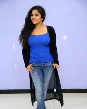 Karunya Chowdary at Seetha Ramuni Kosam First Look Launch Photos | Picture 1546651