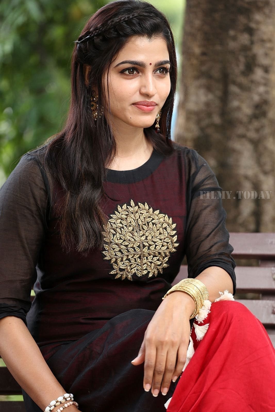 Actress Sai Dhanshika at Meela Movie Press Meet Photos | Picture 1534604