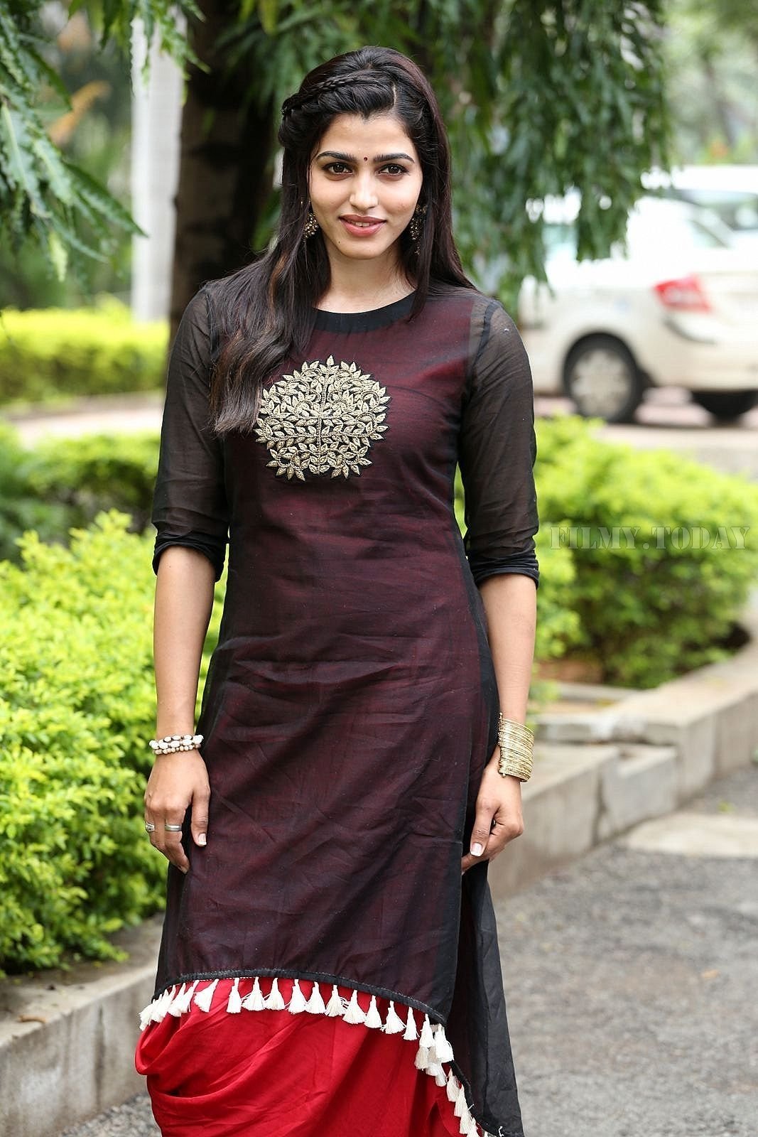 Actress Sai Dhanshika at Meela Movie Press Meet Photos | Picture 1534595