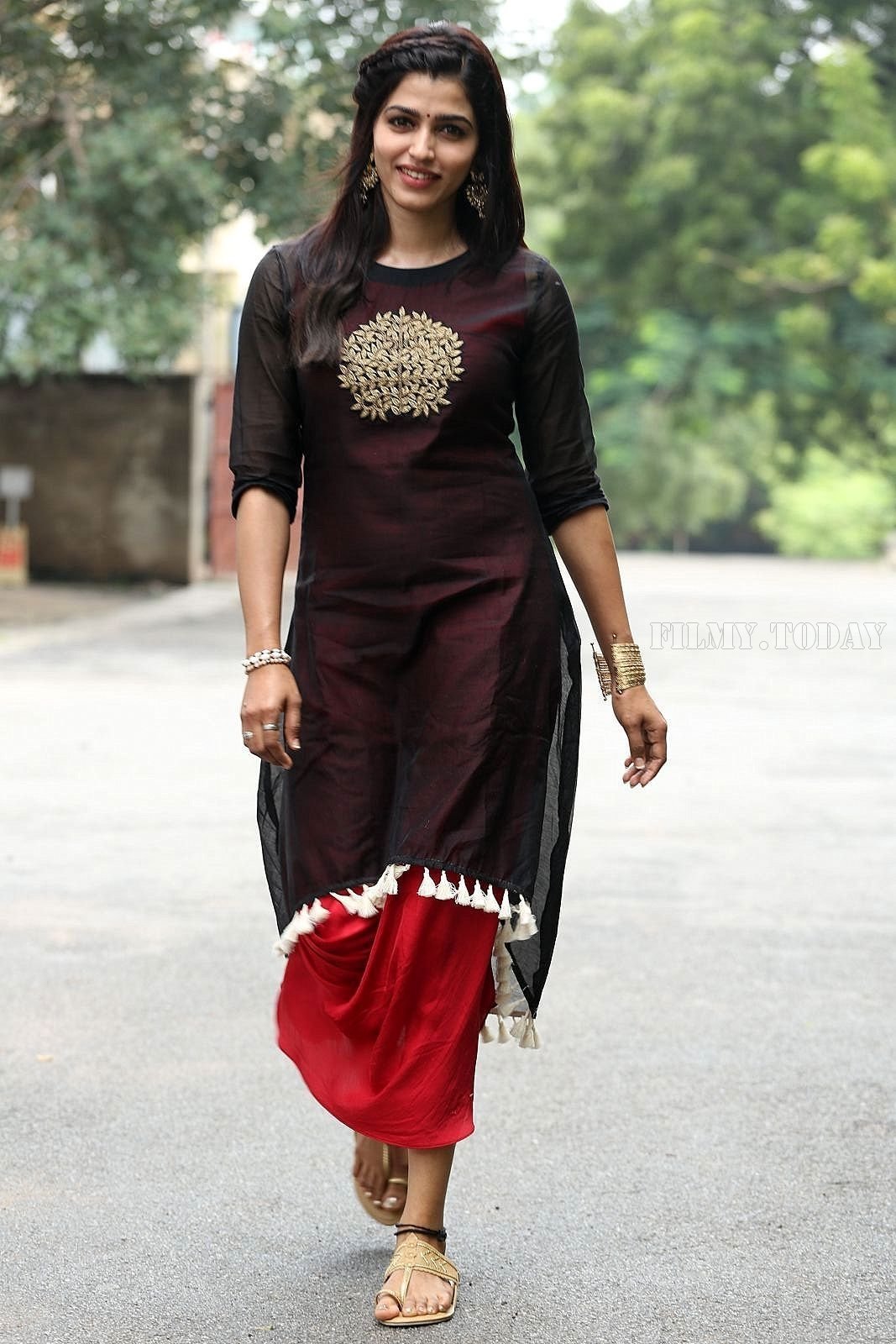 Actress Sai Dhanshika at Meela Movie Press Meet Photos | Picture 1534602