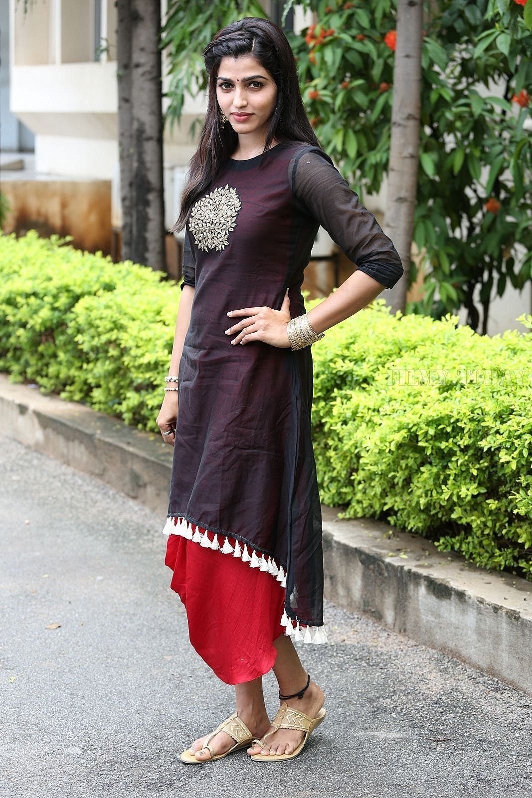 Actress Sai Dhanshika at Meela Movie Press Meet Photos | Picture 1534592