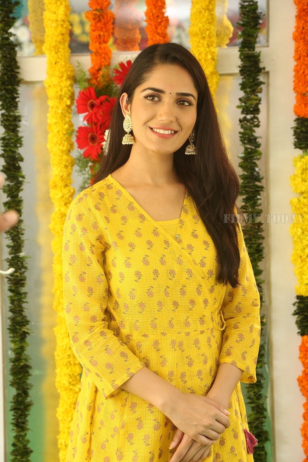 Actress Ruhani Sharma at Chi La Sow Movie Opening Photos | Picture 1535378