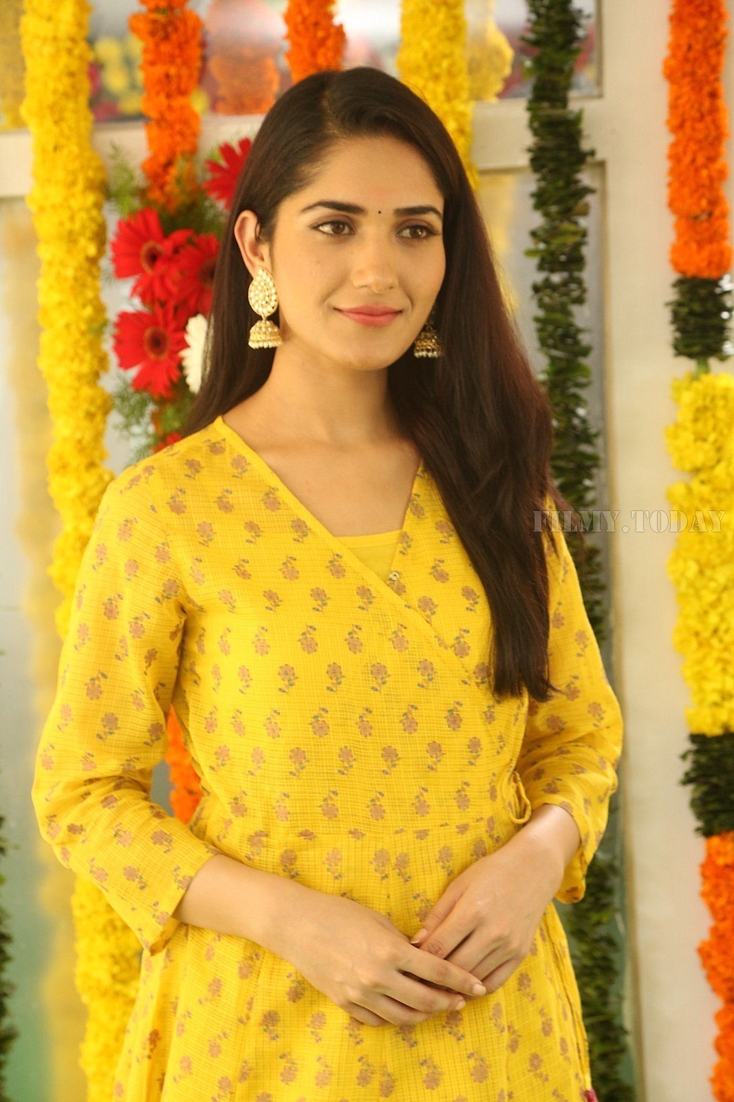 Actress Ruhani Sharma at Chi La Sow Movie Opening Photos | Picture 1535374