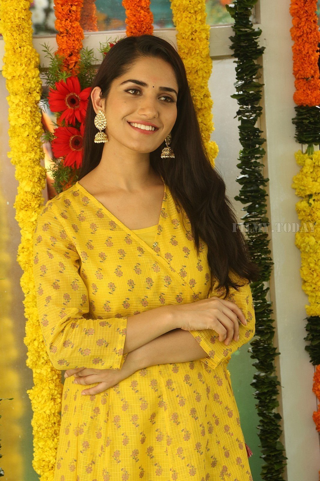 Actress Ruhani Sharma at Chi La Sow Movie Opening Photos | Picture 1535390