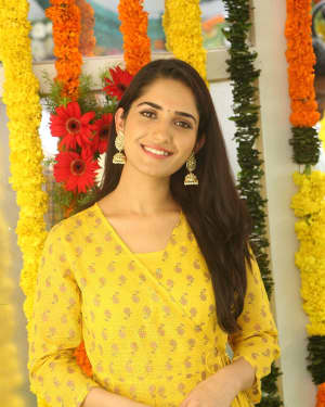Actress Ruhani Sharma at Chi La Sow Movie Opening Photos | Picture 1535383