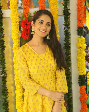 Actress Ruhani Sharma at Chi La Sow Movie Opening Photos | Picture 1535389