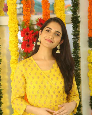 Actress Ruhani Sharma at Chi La Sow Movie Opening Photos | Picture 1535382