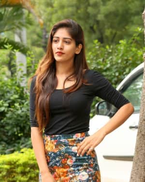 Actress Chandini Chowdary at Howrah Bridge Movie Teaser Launch Photos | Picture 1535655