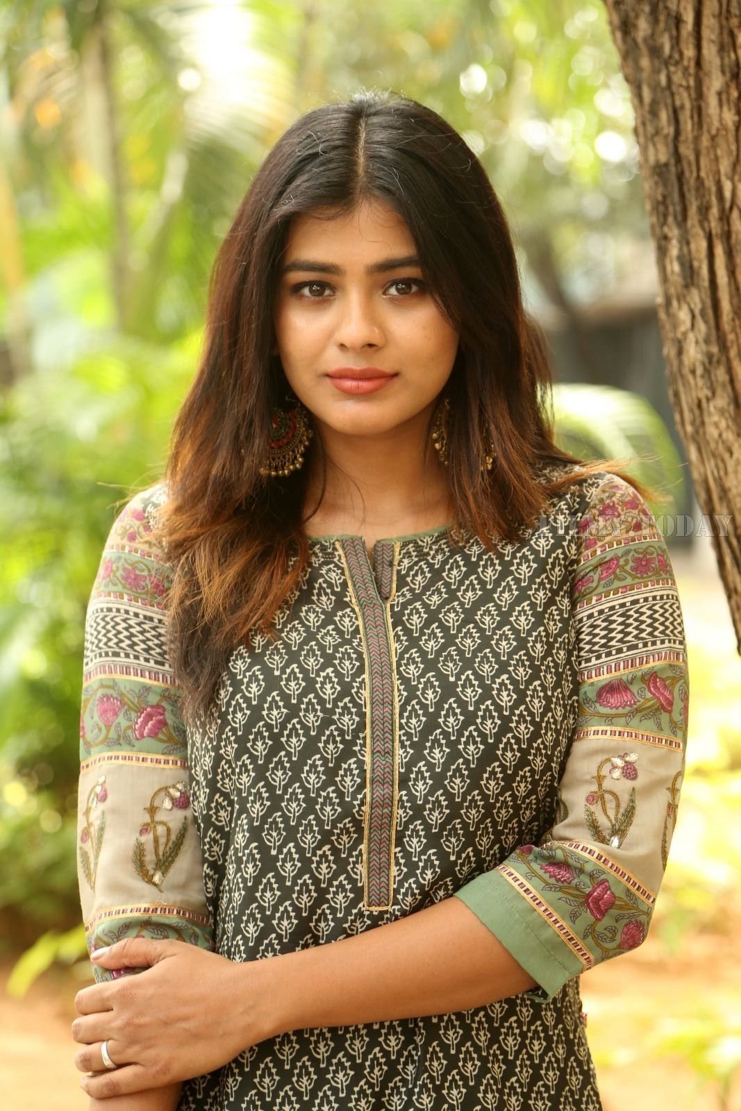 Actress Hebah Patel at Angel Trailer Launch Photos | Picture 1538411