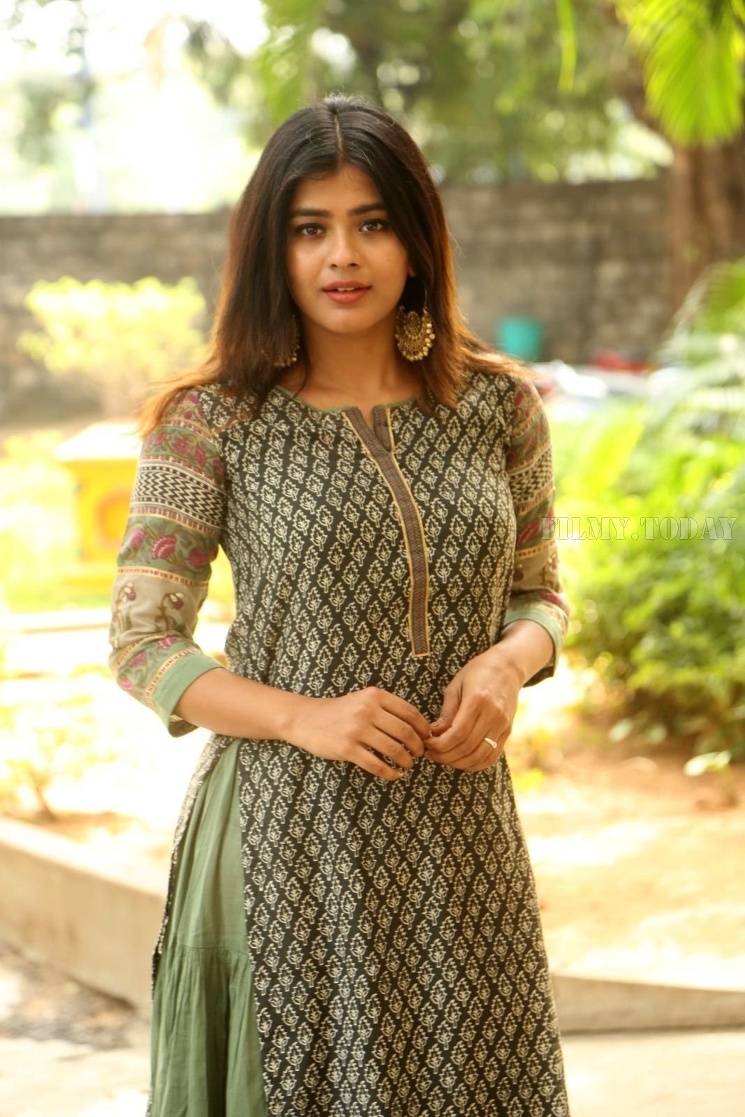 Actress Hebah Patel at Angel Trailer Launch Photos | Picture 1538414