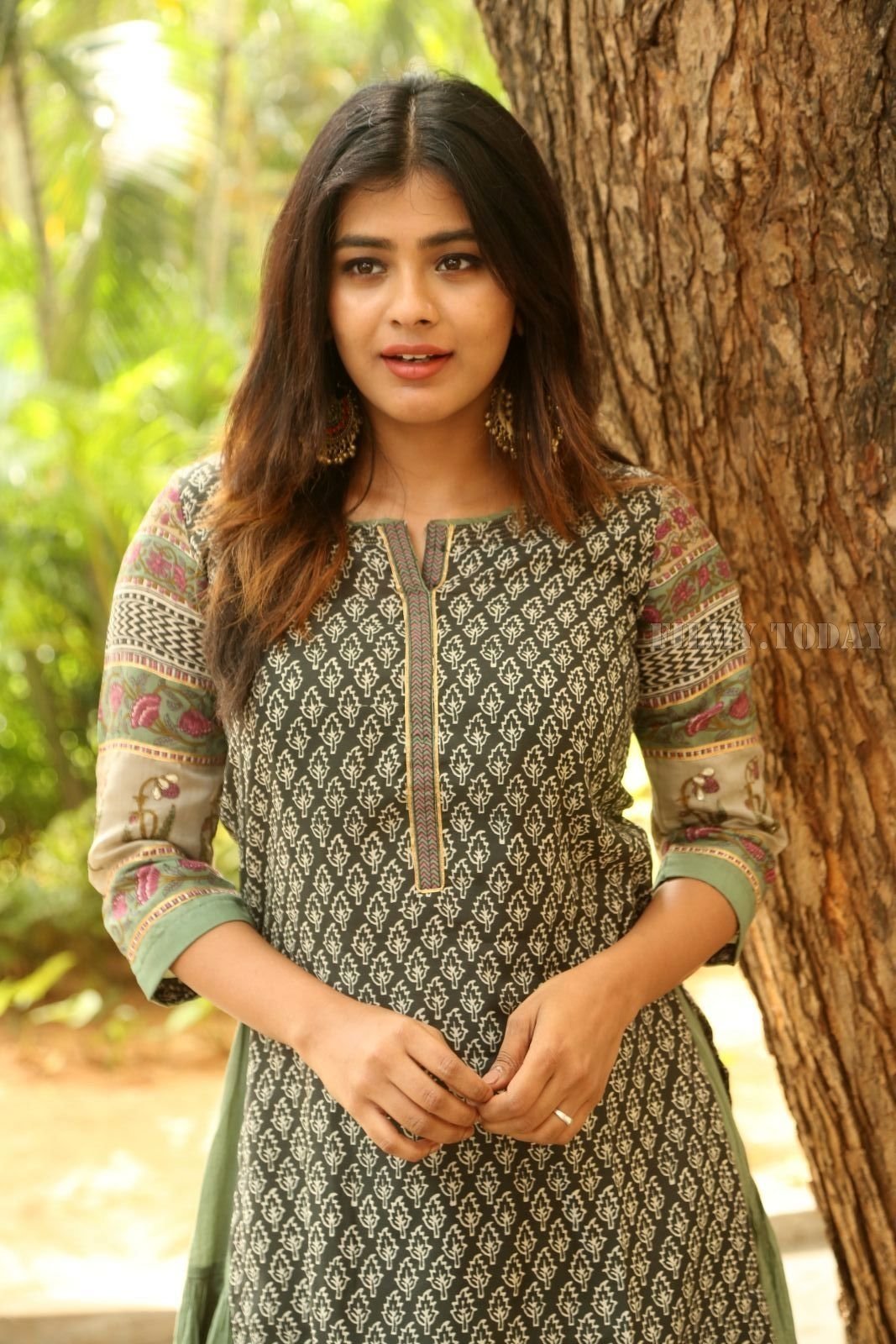 Actress Hebah Patel at Angel Trailer Launch Photos | Picture 1538405