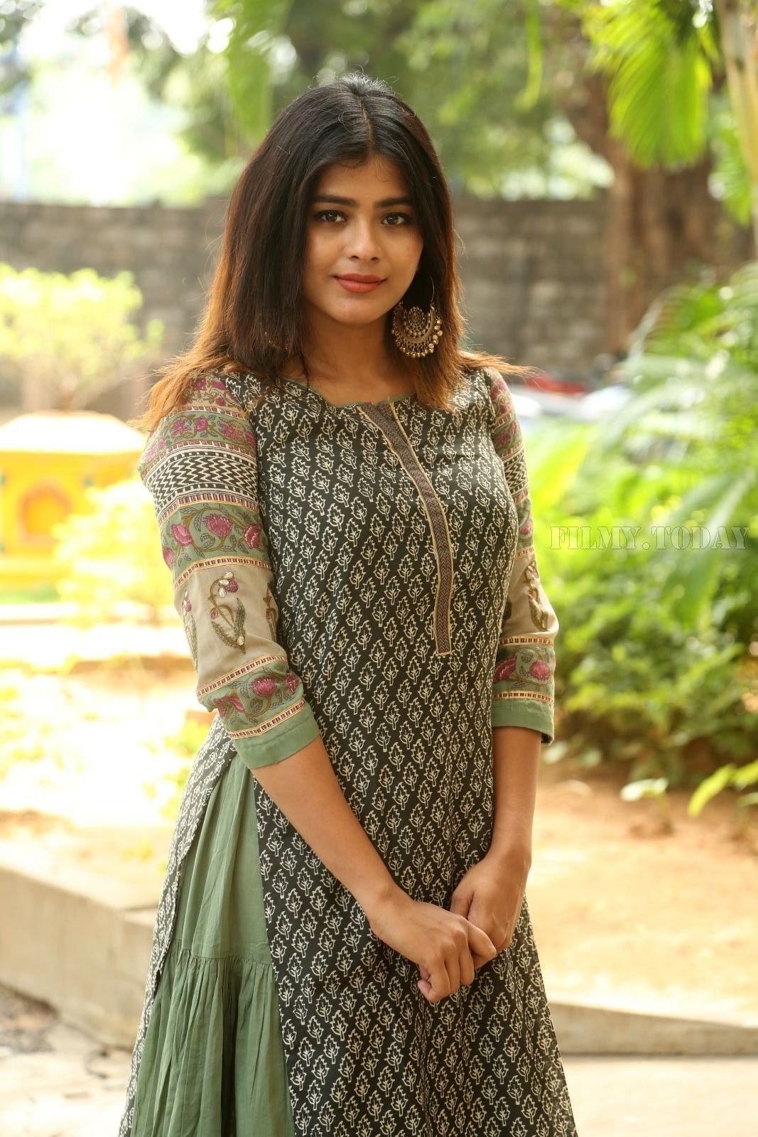 Actress Hebah Patel at Angel Trailer Launch Photos | Picture 1538422