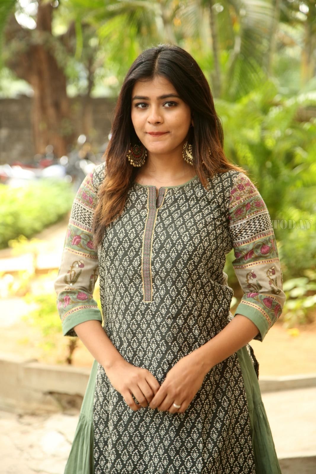 Actress Hebah Patel at Angel Trailer Launch Photos | Picture 1538389