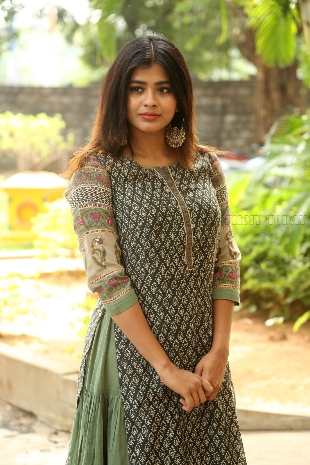 Actress Hebah Patel at Angel Trailer Launch Photos | Picture 1538421