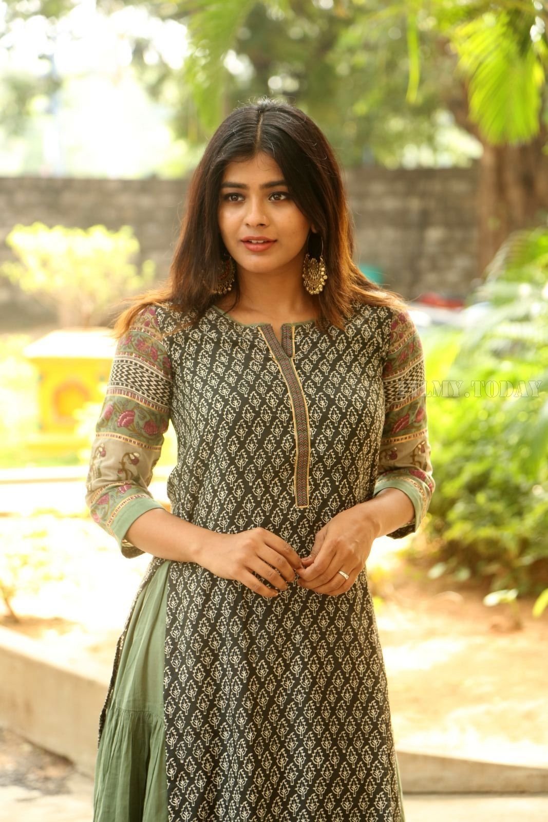 Actress Hebah Patel at Angel Trailer Launch Photos | Picture 1538415
