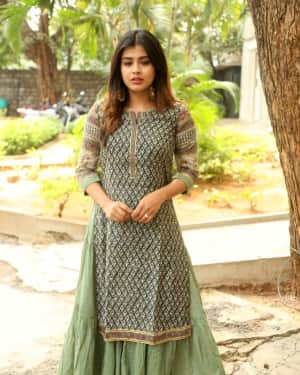 Actress Hebah Patel at Angel Trailer Launch Photos | Picture 1538390