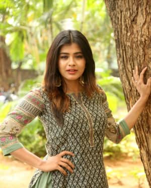 Actress Hebah Patel at Angel Trailer Launch Photos | Picture 1538401