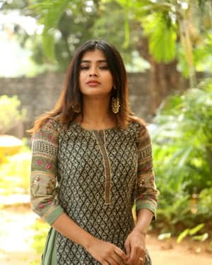 Actress Hebah Patel at Angel Trailer Launch Photos | Picture 1538420