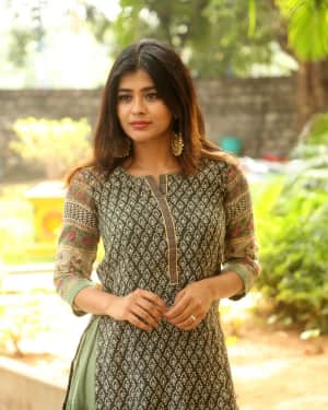Actress Hebah Patel at Angel Trailer Launch Photos | Picture 1538413
