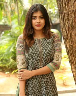 Actress Hebah Patel at Angel Trailer Launch Photos | Picture 1538410
