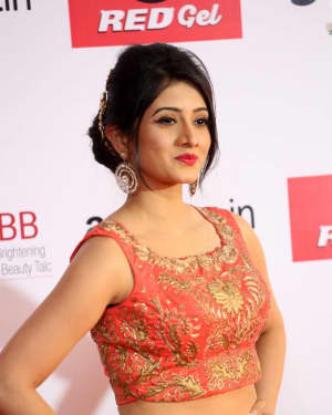 Actress Harshika Poonacha Hot at Mirchi Awards 2017 Photos | Picture 1525349