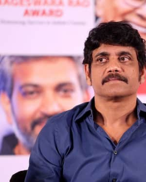 Nagarjuna Akkineni - ANR Awards 2017 Press Meet Photos