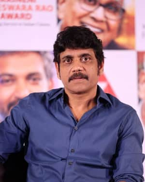 Nagarjuna Akkineni - ANR Awards 2017 Press Meet Photos