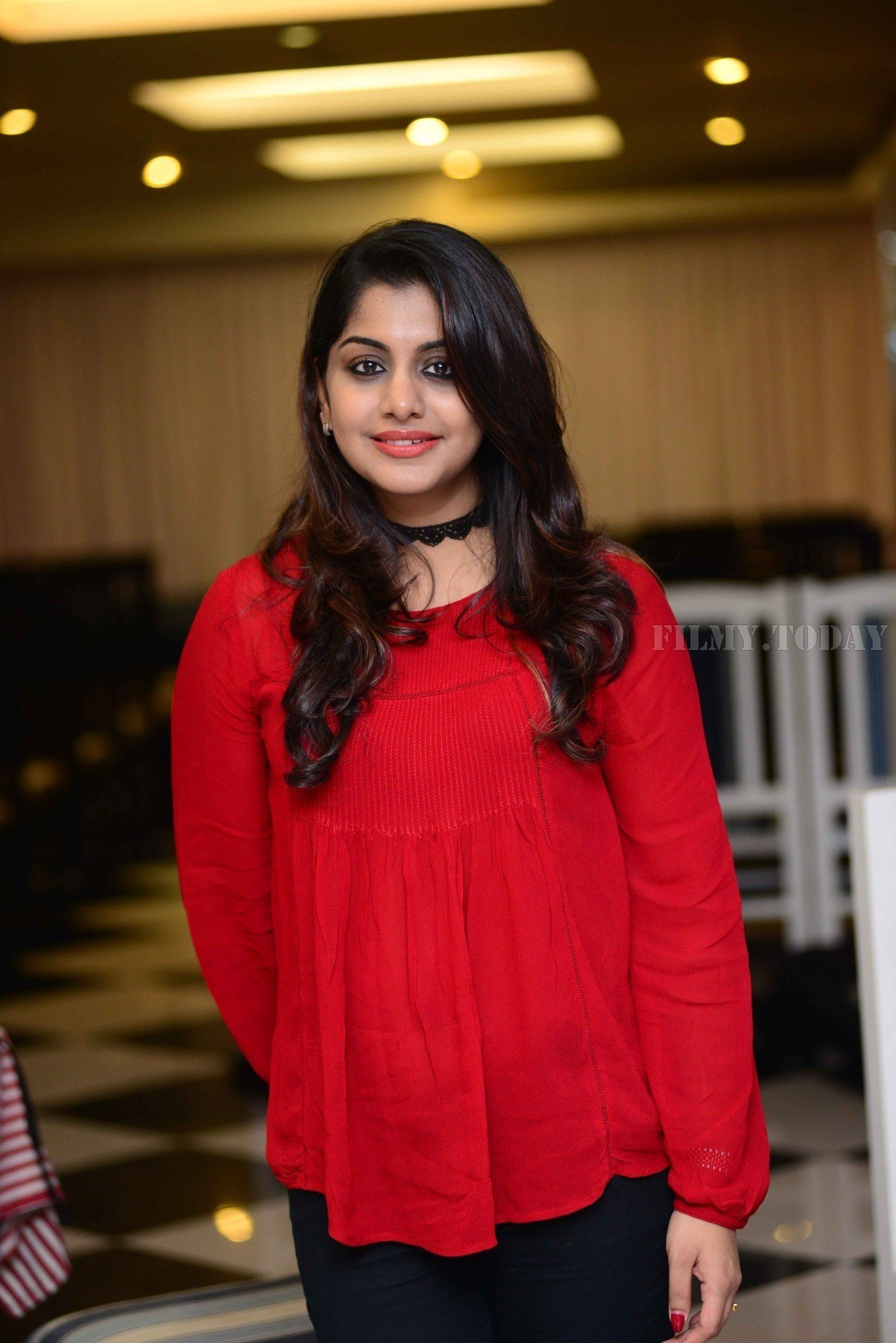 Actress Meera Nandan in Red Dress Photos | Picture 1526223