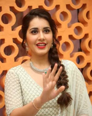Actress Raashi Khanna at Jai Lava Kusa Theatrical Trailer Launch Photos | Picture 1526665