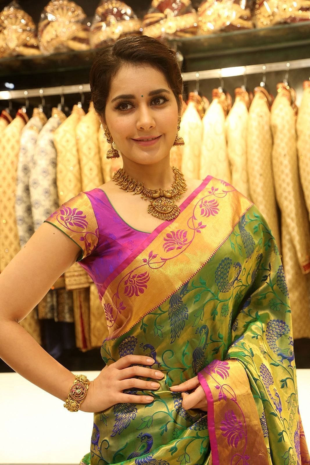 Raashi Khanna - Celebs at South India Shopping Mall Opening Photos | Picture 1526543
