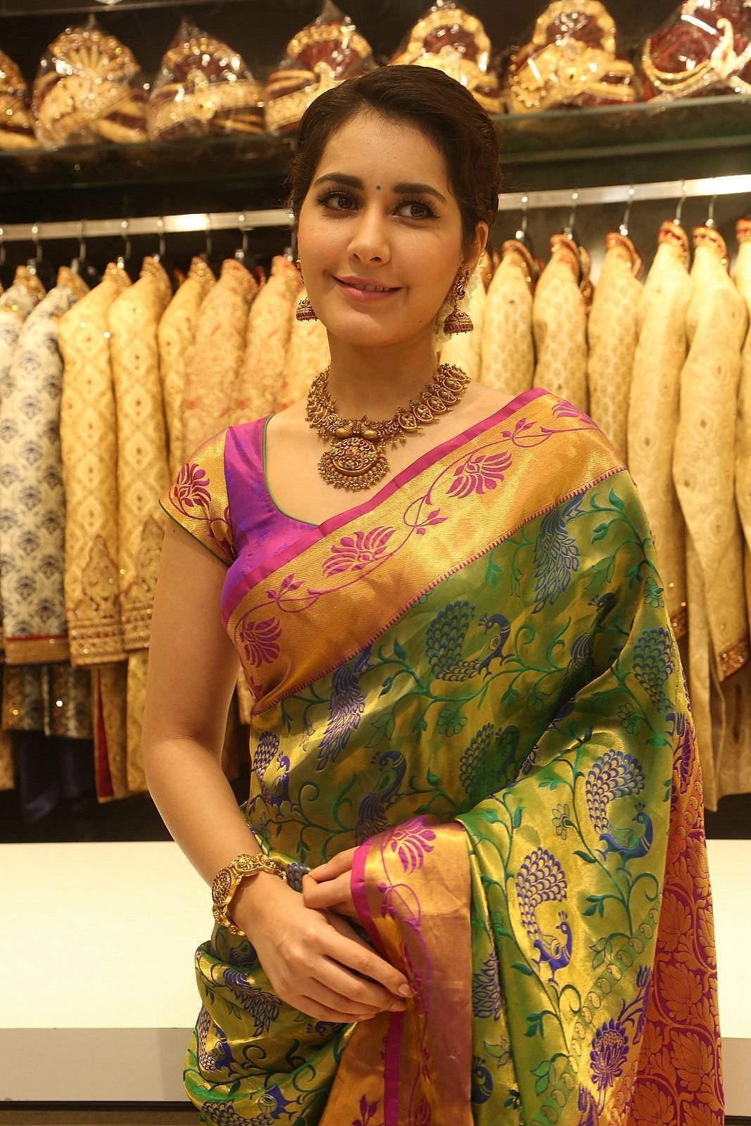 Raashi Khanna - Celebs at South India Shopping Mall Opening Photos | Picture 1526538