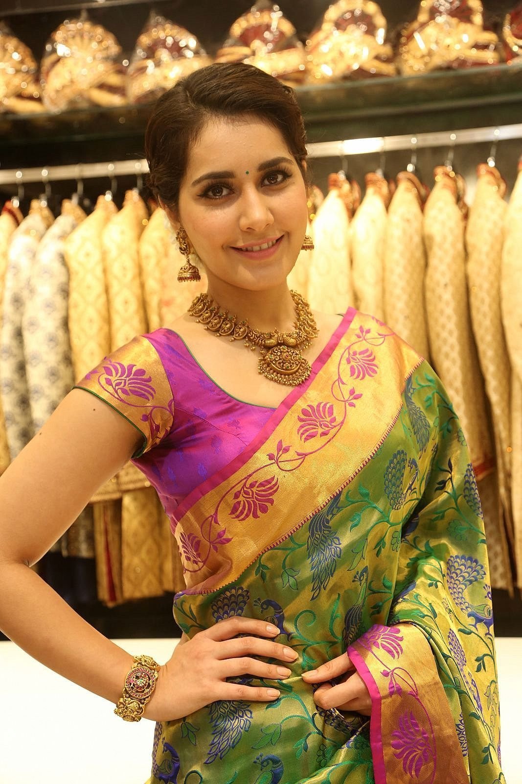 Raashi Khanna - Celebs at South India Shopping Mall Opening Photos | Picture 1526545
