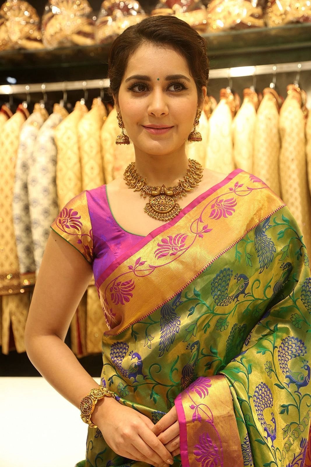 Raashi Khanna - Celebs at South India Shopping Mall Opening Photos | Picture 1526548