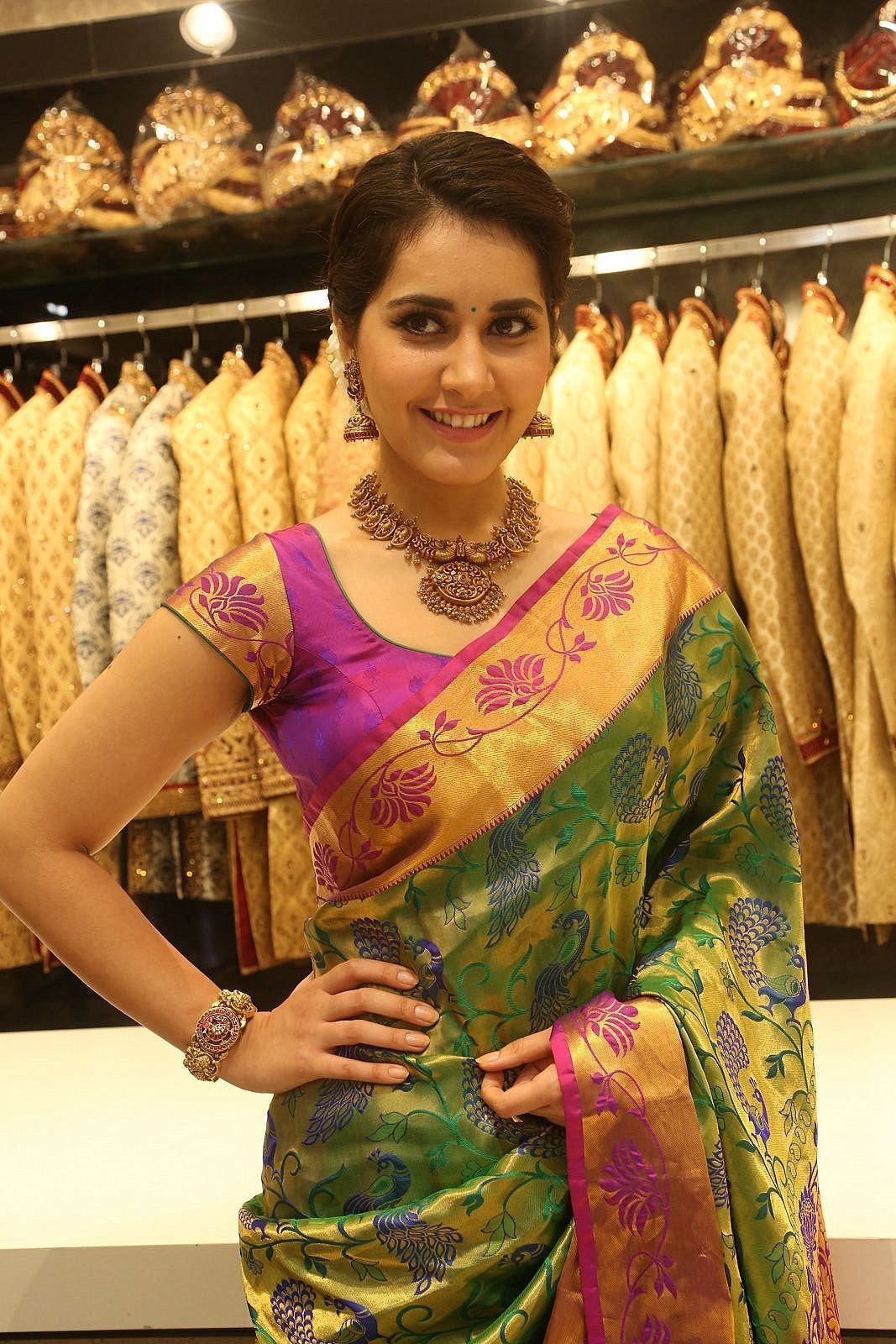 Raashi Khanna - Celebs at South India Shopping Mall Opening Photos | Picture 1526541