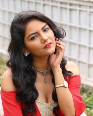 Actress Nandini Hot Stills at Prabhas Movie Opening | Picture 1529671