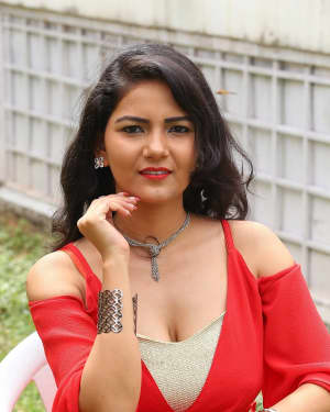 Actress Nandini Hot Stills at Prabhas Movie Opening | Picture 1529660