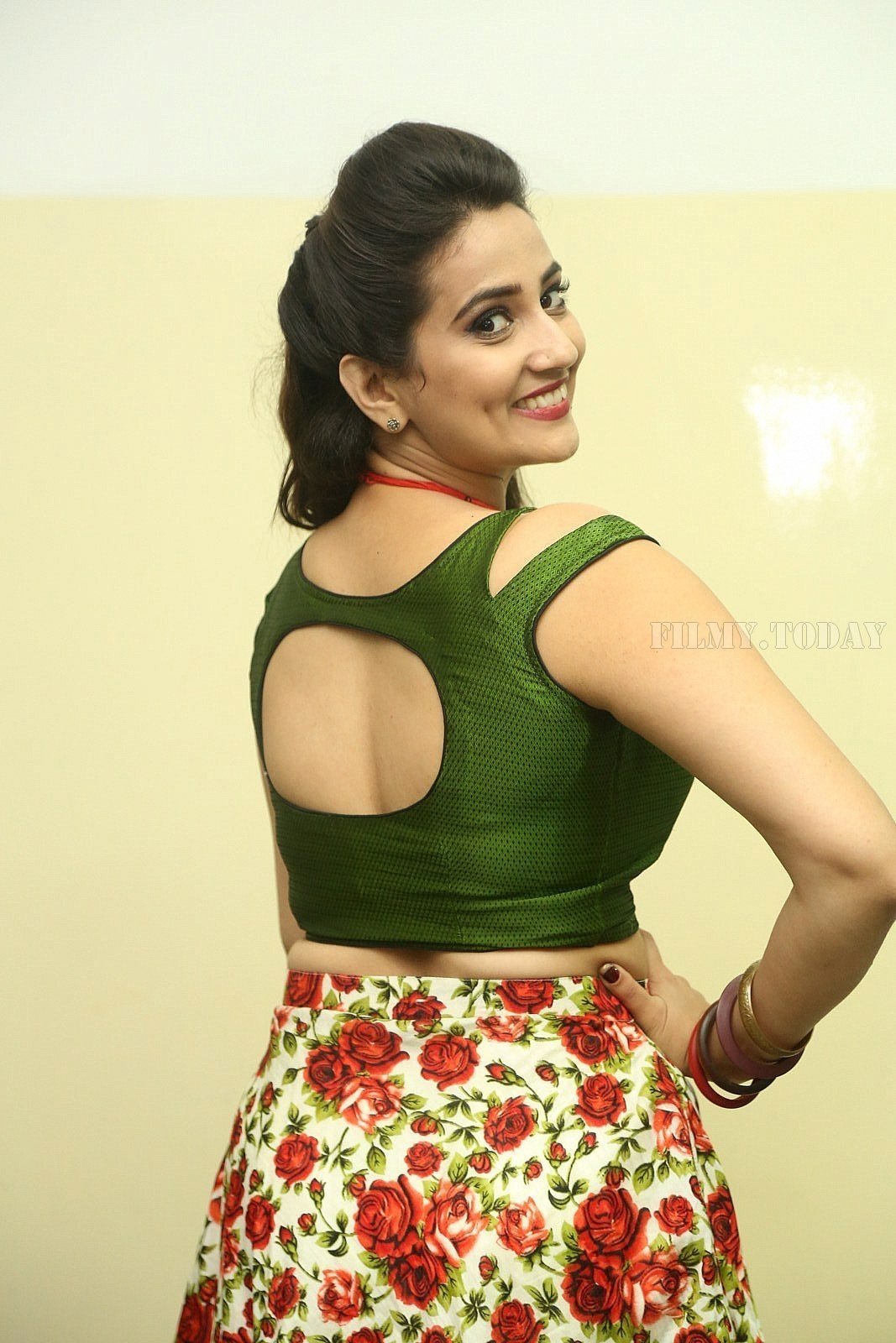 Manjusha Hot at Jai Lava Kusa Jayotsavam Photos | Picture 1530797