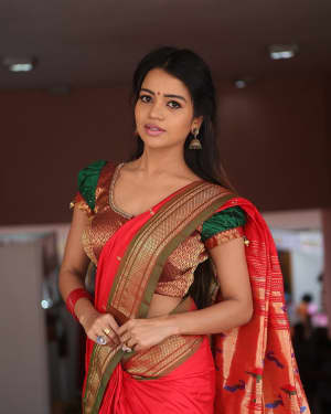 Actress Bhavya Sri Stills at Silk India Expo at Shilpakala Vedika | Picture 1575031