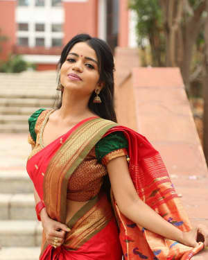 Actress Bhavya Sri Stills at Silk India Expo at Shilpakala Vedika | Picture 1574978
