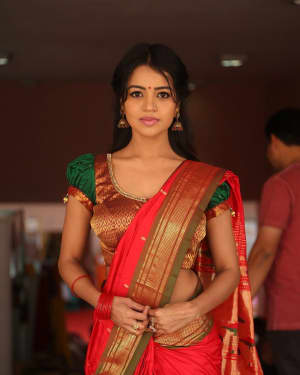 Actress Bhavya Sri Stills at Silk India Expo at Shilpakala Vedika | Picture 1575051