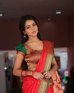 Actress Bhavya Sri Stills at Silk India Expo at Shilpakala Vedika | Picture 1575039