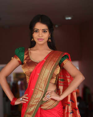 Actress Bhavya Sri Stills at Silk India Expo at Shilpakala Vedika | Picture 1575047