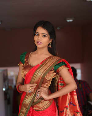 Actress Bhavya Sri Stills at Silk India Expo at Shilpakala Vedika | Picture 1575037