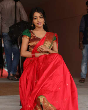 Actress Bhavya Sri Stills at Silk India Expo at Shilpakala Vedika | Picture 1575024