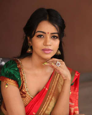Actress Bhavya Sri Stills at Silk India Expo at Shilpakala Vedika | Picture 1575015