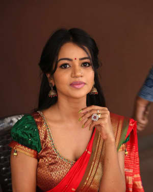 Actress Bhavya Sri Stills at Silk India Expo at Shilpakala Vedika | Picture 1575026