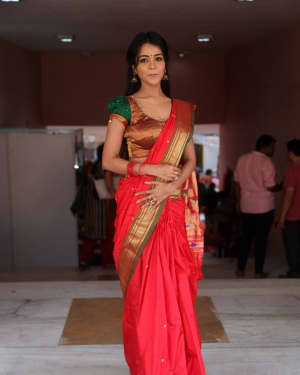 Actress Bhavya Sri Stills at Silk India Expo at Shilpakala Vedika | Picture 1575033